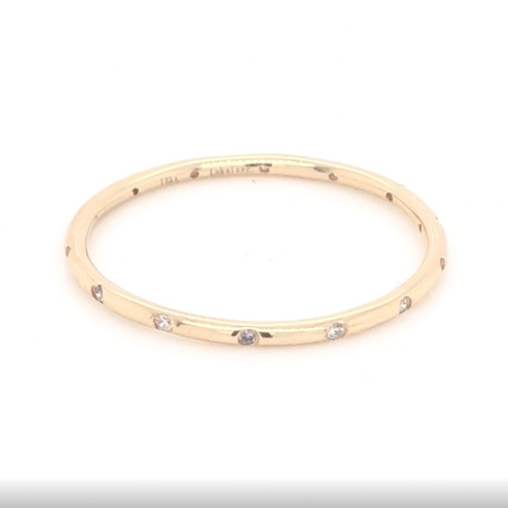 14K Gold Diamond Eternity Band